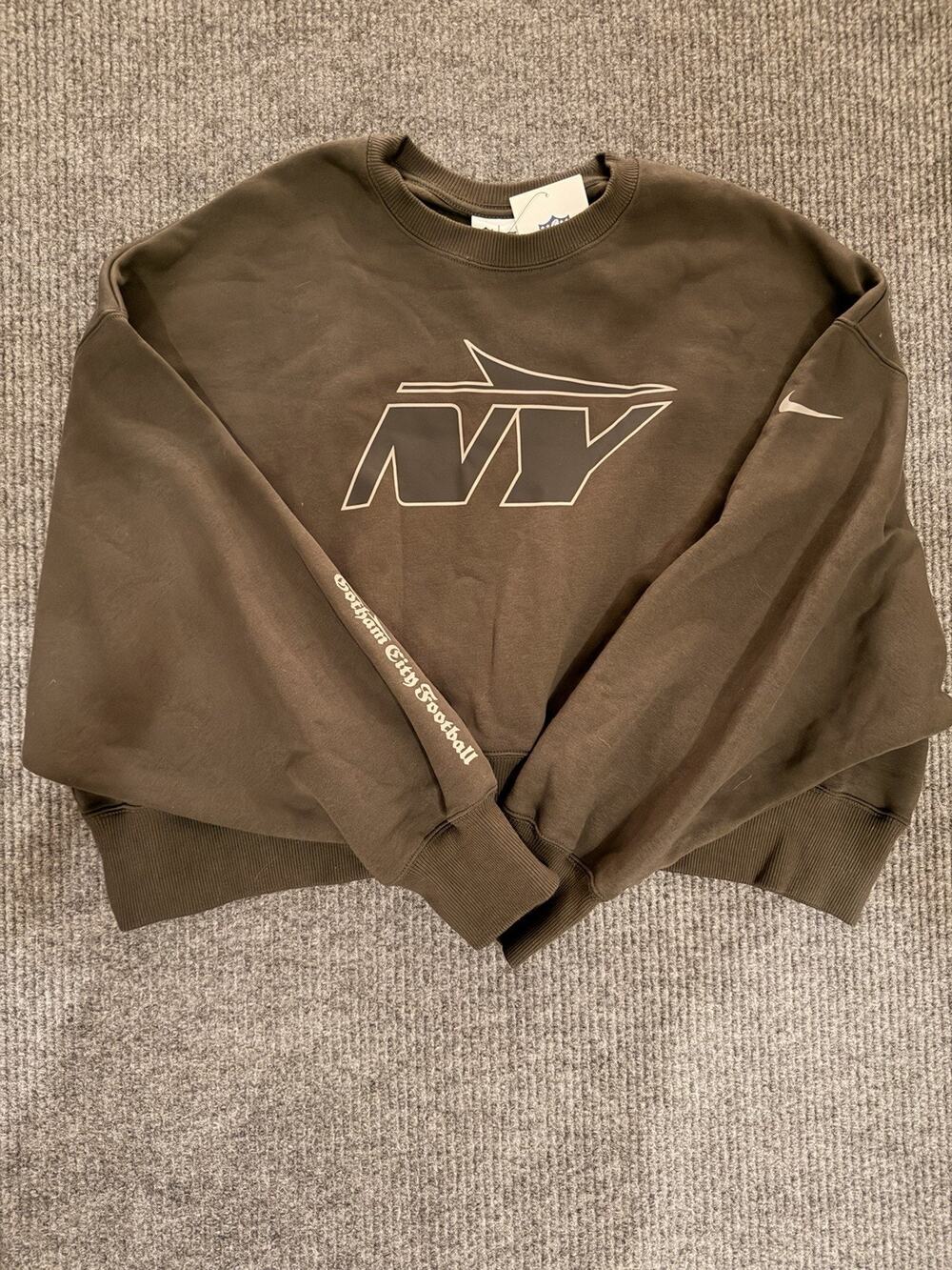 Nike New York Jets Rivalries Oversized Women's S NWT Gotham City Sweatshirt